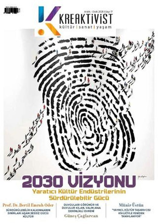 Kreaktivist Kültür Yaşam Sanat Dergisi Sayı: 17 Aralık - Ocak 2026 | Kreaktif Yayın Yapım İletişim (Ciltsiz)
