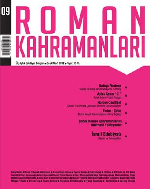 Roman Kahramanları Sayı: 9 | Roman Kahramanları Dergisi (Ciltsiz)
