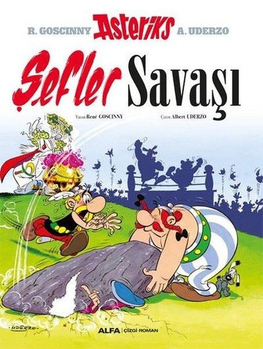 Asteriks - Şefler Savaşı | Alfa Yayıncılık (İnce Kapak)