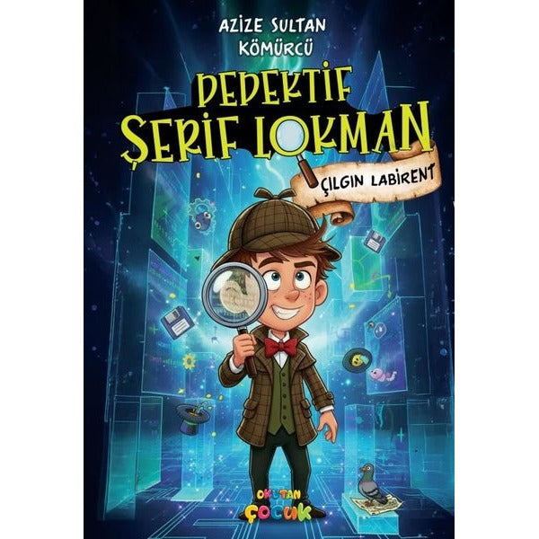 Dedektif Şerif Lokman - Çılgın Labirent | Okutan Çocuk (İnce Kapak)