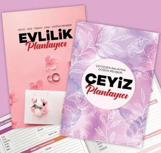 Düğün Planlama Seti - Çeyizden Düğüne | Nesnel Yayınları (Ciltsiz)