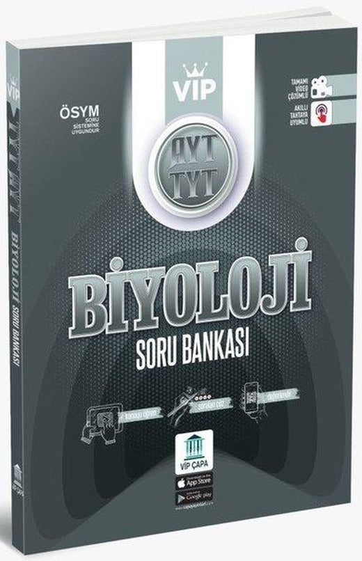 TYT - AYT Biyoloji Soru Bankası | Çapa Yayınları (İnce Kapak)