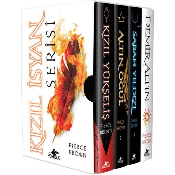 Kızıl İsyan Serisi-Kutulu Özel Set-4 Kitap Takım | Pegasus (Ciltli)