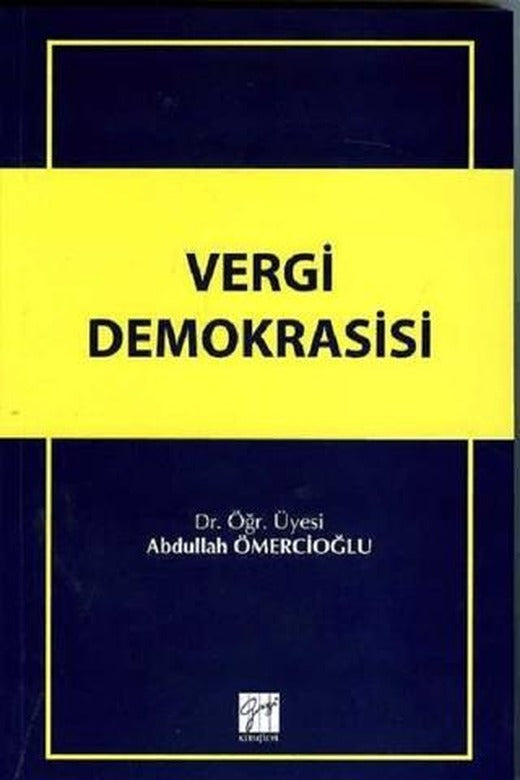 Vergi Demokrasisi | Gazi Kitabevi (Ciltsiz)