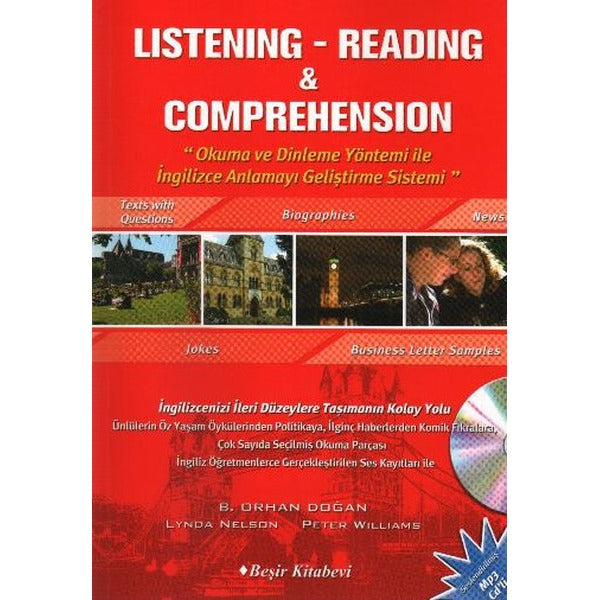 Listening & Reading Comprehension-6 Adet Audio CD ile Birlikte | Beşir Kitabevi