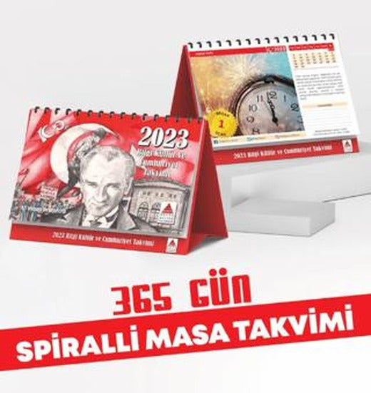 2023 Bilgi Kültür ve Cumhuriyet Takvimi | Delta Kültür Yayınevi
