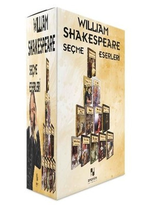 William Shakespare Seti - 12 Kitap Takım | Anonim Yayınları