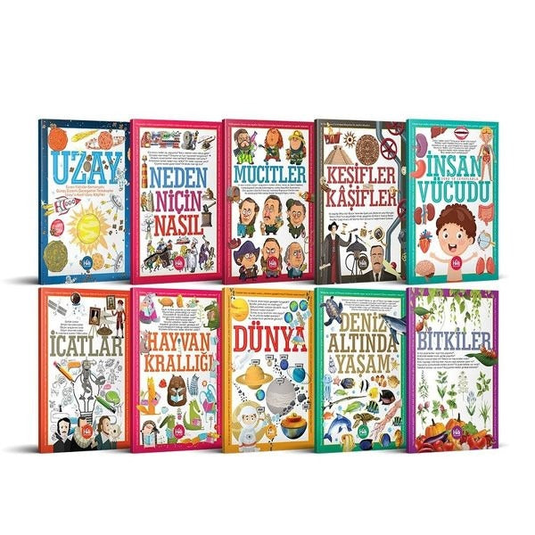 İlk Bilgilerim Kütüphanesi (10 Kitap Takım)