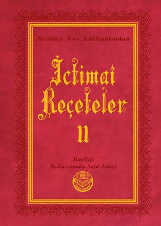 İctimai Reçeteler II (Küçük Boy) | Tenvir Neşriyat (Ciltli)