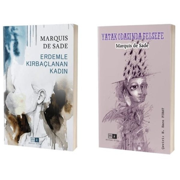 Marquis De Sade Seti - 2 Kitap Takım | MK Mirhan Kitap (İnce Kapak)