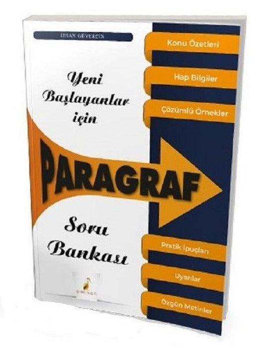 Yeni Başlayanlar İçin Paragraf Soru Bankası | Pelikan Yayınları (İnce Kapak)
