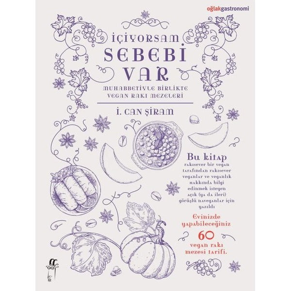 İçiyorsam Sebebi Var - Muhabbetiyle Birlikte Vegan Rakı Mezeleri | Oğlak Yayıncılık