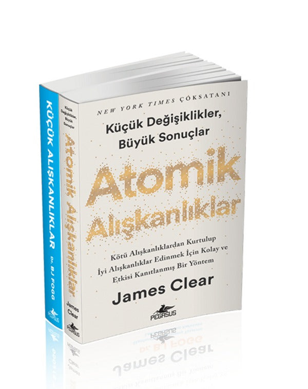 Atomik Alışkanlıklar - Küçük Alışkanlıklar Takım Set 2 Kitap | Pegasus Yayınları (Ciltsiz)