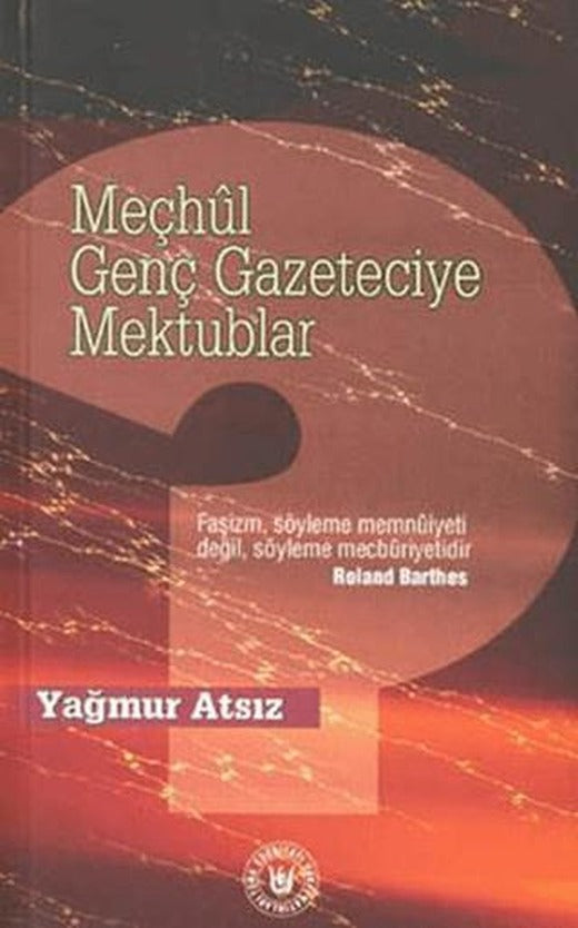 Meçhul Genç Gazeteciye Mektublar | Tedev Yayınları (Ciltsiz)