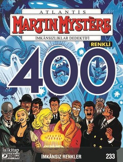 Martin Mystere Sayı 233 - İmkansız Renkler | Lal