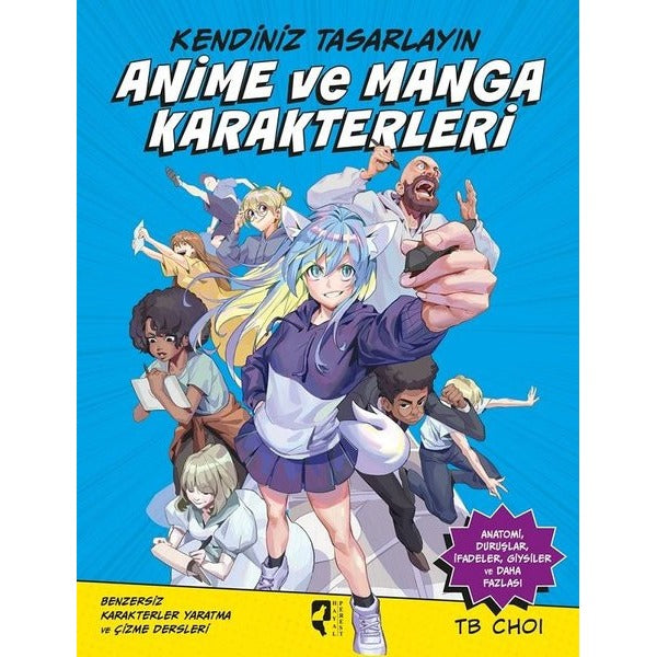 Anime ve Manga Karakterleri - Kendiniz Tasarlayın | Hayalperest Yayınevi