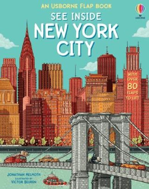See Inside New York City | Usborne (Ciltli)