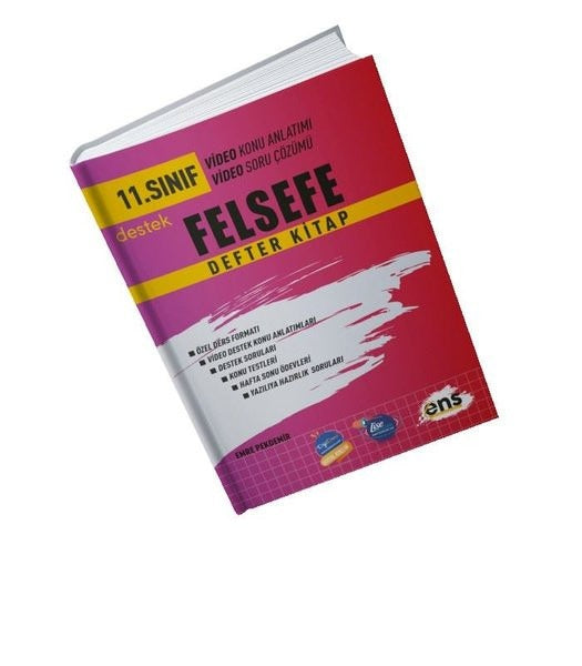 11. Sınıf Felsefe Defter Kitap | ENS Yayınları (Ciltsiz)