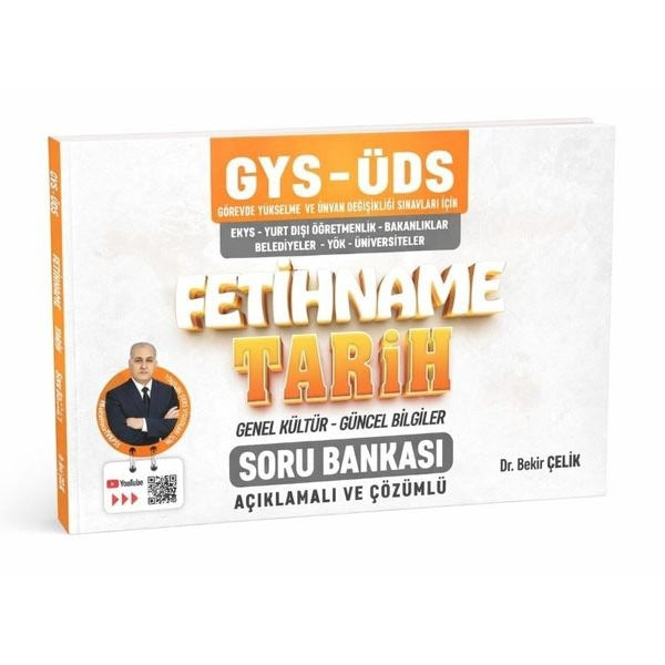 GYS - ÜDS Fetihname Tarih - Genel Kültür - Güncel Bilgiler Soru Bankası - Açıklamalı ve Çözümlü | Pelikan Yayınları (İnce Kapak)