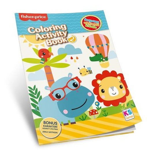 Fisher Price Coloring Activity Book 2 Tr | Ks Games (İnce Kapak )