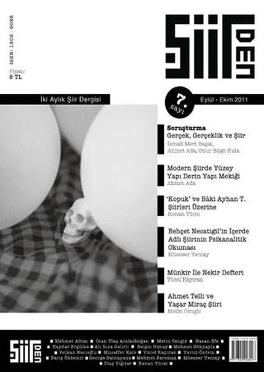 Şiirden İki Aylık Şiir Dergisi Sayı: 7 | Şiirden Yayıncılık (Ciltsiz)