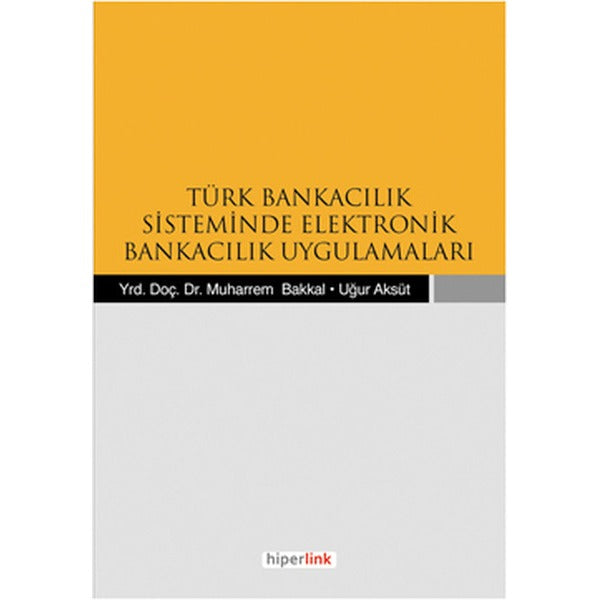Türk Bankacılık Sisteminde Elektronik Bankacılık Uygulamaları | Hiperlink (İnce Kapak)