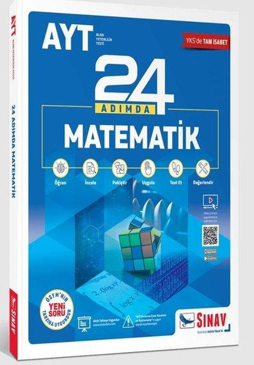 AYT 24 Adımda Matematik Konu Anlatımlı Soru Bankası