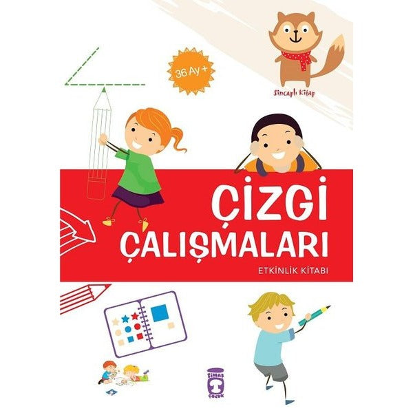 Çizgi Çalışmaları Etkinlik Kitabı 36+Ay | Timaş Çocuk
