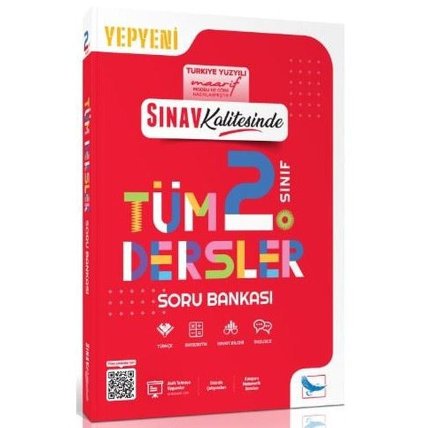 Sınav Kalitesinde 2. Sınıf Tüm Dersler Soru Bankası | Sınav Yayınları (İnce Kapak)