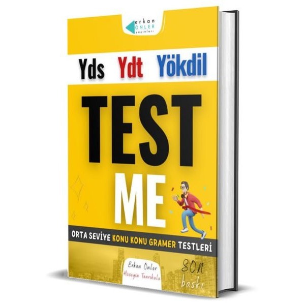 YDS YDT YÖKDİL Test Me Orta Seviye Konu Gramer Testleri