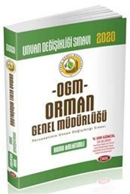 Orman Genel Müdürlüğü GYS Şef (İdari) Konu Anlatımlı