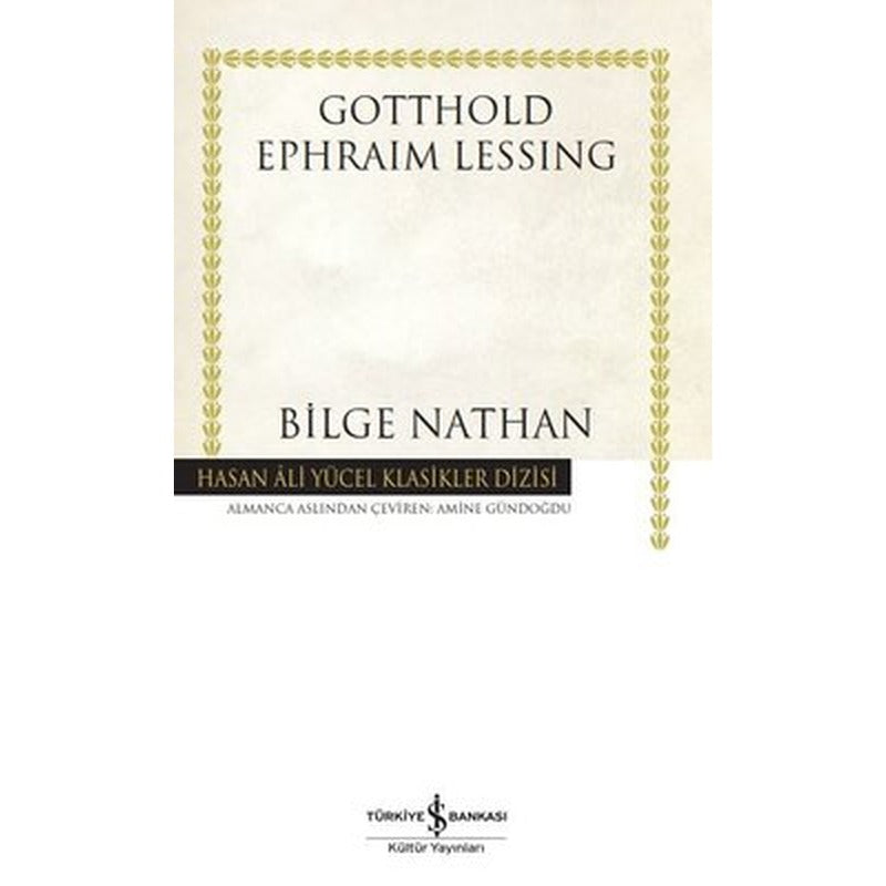 Bilge Nathan - Hasan Ali Yücel Klasikler | İş Bankası Kültür Yayınları (İnce Kapak)