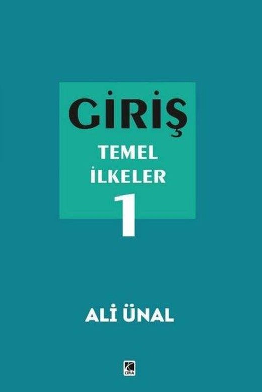 Giriş Temel İlkeler - 1 | Çıra Yayınları (İnce Kapak)