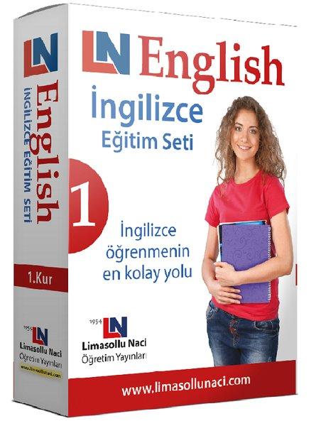 1.Kur Limasollu Naci Ingilizce Egitim Seti | Limasollu Naci Öğretim Yay. - Yabancı Dil Setleri (Ciltli) - Resim 1