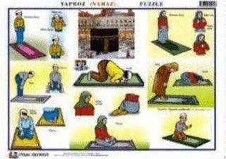 Yapboz 17 - Namaz | Uysal Yayınevi - Resim 1