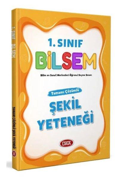 1.Sınıf Bilsem Şekil Yeteneği | Data Yayınları - Ders Kitapları (İnce Kapak) - Resim 1