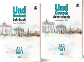 Almanca Und Deutsch Lehrbuch A1.2 Teil 1 and Arbeitsbuch A1.2 Teil 3 Kurmay ELT Yayınları | Kurmay Yayınları (Ciltsiz) - Resim 1