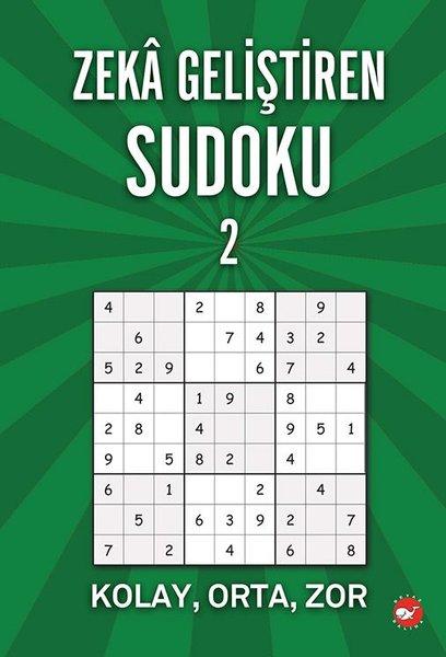Zeka Geliştiren Sudoku-2 | Beyaz Balina Yayınları (İnce Kapak) - Resim 1