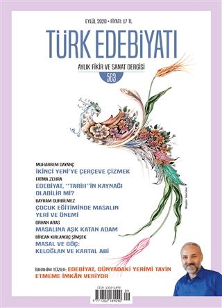 Türk Edebiyatı Dergisi Sayı: 563 Eylül 2020 | Türk Edebiyatı Dergisi (Ciltsiz) - Resim 1