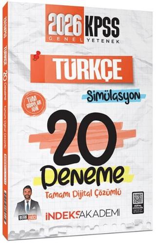 2026 KPSS Türkçe Simülasyon 20 Deneme Çözümlü