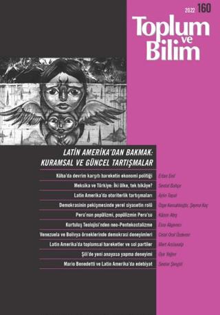 Toplum ve Bilim Dergisi Sayı: 160 | İletişim Yayınevi (Ciltsiz) - Resim 1