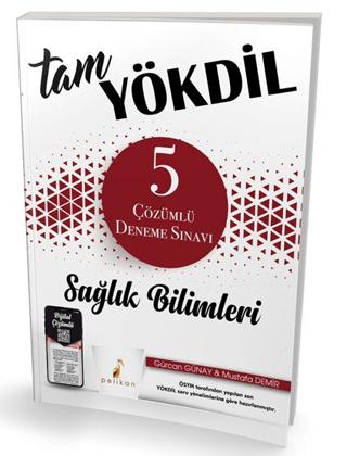 Tam YÖKDİL Sağlık Bilimleri Dijital Çözümlü 5 Deneme Sınavı | Pelikan Tıp Teknik Yayıncılık (Ciltsiz) - Resim 1