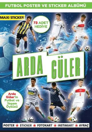 Arda Güler Poster ve Sticker Albümü 004 | Maxi Yayıncılık (Ciltsiz) - Resim 1