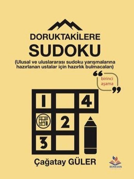 Doruktakilere Sudoku - Birinci Aşama | Berksan Yayıncılık (İnce Kapak)