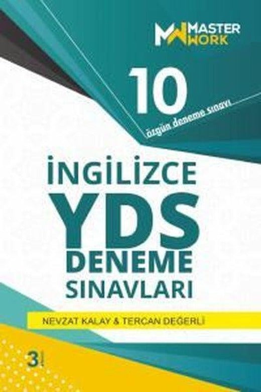 İngilizce YDS Deneme Sınavları - 10 Özgün Deneme Sınavı | Masterwork (İnce Kapak)