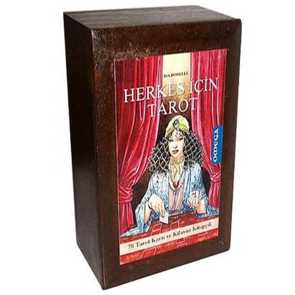 Herkes İçin Tarot (Tahta Kutu İçinde) | Mega Yayınları