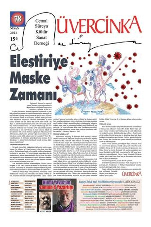 Üvercinka Dergisi Sayı: 78 Nisan 2021 | Üvercinka Dergisi (Ciltsiz)