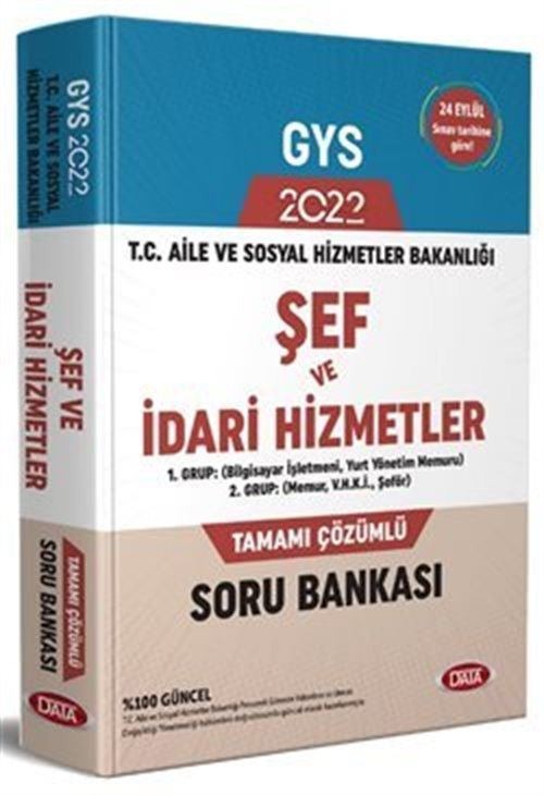 2025 T.C. Aile ve Sosyal Hizmetler Bakanlığı GYS Şef ve İdari Hizmetler Tamamı Çözümlü Soru Bankası