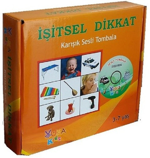 İşitsel Dikkat-Karışık Sesli Tombala | Yuka Kids