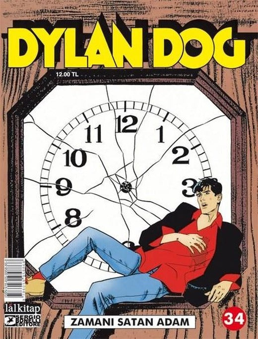 Dylan Dog Sayı 34-Zamanı Satan Adam | Lal (İnce Kapak)